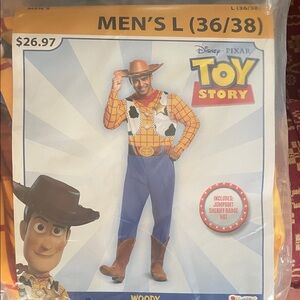 Disguise Toy Story Woody Costume - Hat, jumpsuit, and badge included